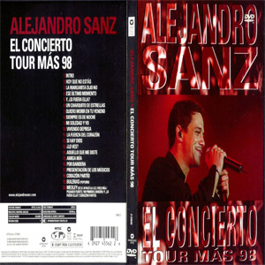 Álbum El Concierto Tour Más 98 (Dvd) de Alejandro Sanz