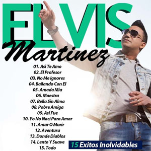 Álbum 15 Éxitos de Elvis Martínez