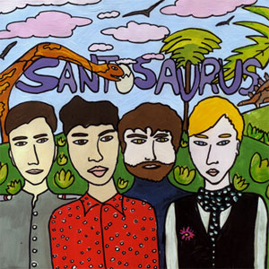 Álbum Santosaurus de Santos Dumont