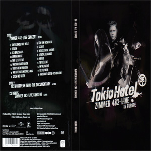 Álbum Zimmer 483 Live In Europe (Dvd) de Tokio Hotel