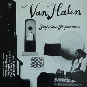 Álbum Suspicious Performance de Van Halen